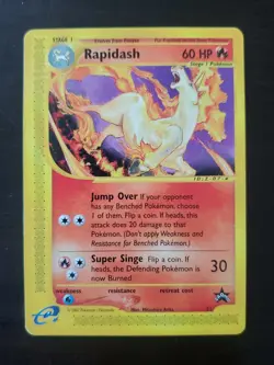 Pokemon Rapidash Black Star Promo #51 - Image 1