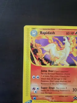 Pokemon Rapidash Black Star Promo #51 - Image 3