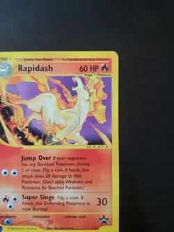Pokemon Rapidash Black Star Promo #51 - Image 4