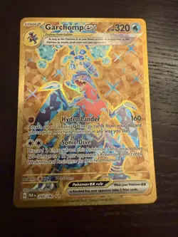 Garchomp ex - 260/182 Paradox Rift Golden Hyper Rare - Pokemon TCG - Image 1