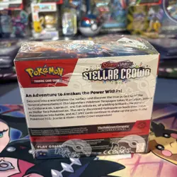 Pokemon TCG Stellar Crown Booster Box Factory Sealed - Image 3