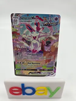 Pokemon TCG Sylveon Vmax - 212/203 - Evolving Skies - Alt Art Card - Image 1