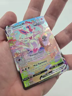 Pokemon TCG Sylveon Vmax - 212/203 - Evolving Skies - Alt Art Card - Image 3