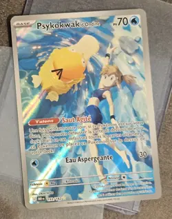 Psykokwak d'Ondine 193/182 carte Pokemon AR Rivalites Destinees EV10 - FR - NEUF - Image 3