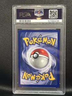 1999 Pokemon Base Set 1st Edition #102 Water Energy PSA 8 - Image 2