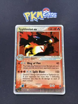 Pokemon TCG Typhlosion Sandstorm 99/100 Holo Rare MP. - Image 1