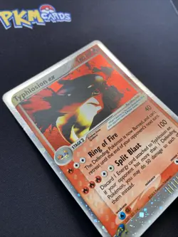 Pokemon TCG Typhlosion Sandstorm 99/100 Holo Rare MP. - Image 4