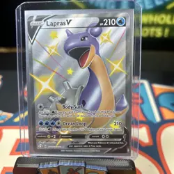 Lapras V SV110/SV122 Shiny Holo Rare Shining Fates: Shiny Vault Pokemon TCG NM - Image 1