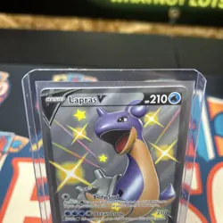 Lapras V SV110/SV122 Shiny Holo Rare Shining Fates: Shiny Vault Pokemon TCG NM - Image 4