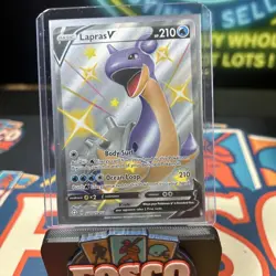 Lapras V SV110/SV122 Shiny Holo Rare Shining Fates: Shiny Vault Pokemon TCG NM - Image 5