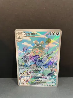 Pokemon TCG Garbodor 204/182 Sv04: Paradox Rift - IR Illustration Rare Holo - Image 1