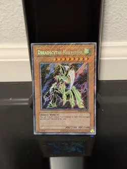 Yu-Gi-Oh! TCG Dreadscythe Harvester Platinum Secret Rare RP02-EN100 Retro Pack - Image 1