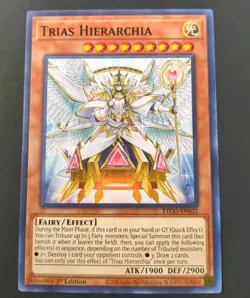 Yu-Gi-Oh! Trias Hierarchia Common Card ETCO-EN032 1st Edition NM - Image 1