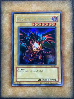 Yugioh Red-Eyes B. Dragon JMP-002 Ultra Rare LP - Image 1