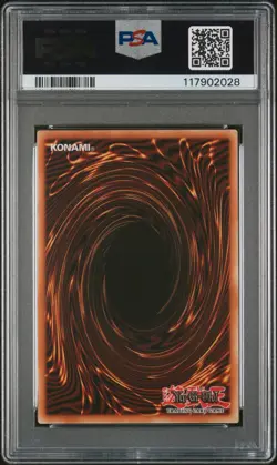 Yu-gi-oh! Stampede Dark Magician 9th Art RA04-EN106 Platinum Secret PSA 9 Mint - Image 2