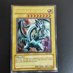 Yu-Gi-Oh! Dragon Blanc aux Yeux Bleus - LDD-C001 - Version Canadienne - LP -... - Image 1