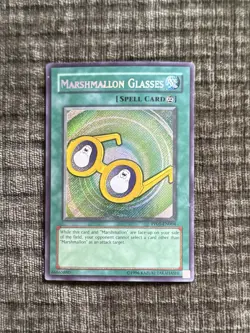 Yugioh Marshmallon Glasses Secret Rare PP01-EN004 Unlimited LP - Image 1