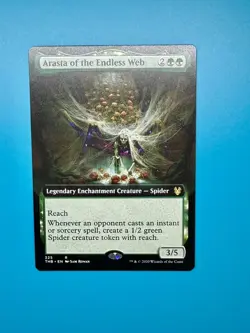 Arasta of the Endless Web (Extended Art) Theros Beyond Death MTG Card NM - Image 1
