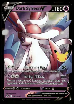 Dark Sylveon V #SWSH134 Pokemon SWSH: Sword & Shield Promo Cards - Image 1