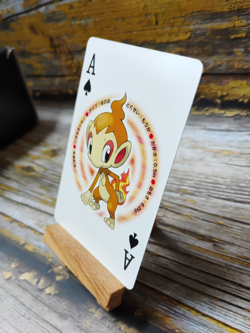 Chimchar - 2007 Dialga Diamond & Pearl Poker Deck - Pokemon Playing Card - Image 2