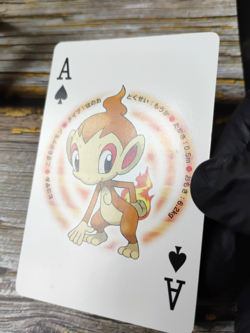 Chimchar - 2007 Dialga Diamond & Pearl Poker Deck - Pokemon Playing Card - Image 3