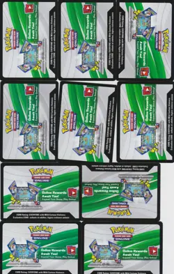 ~Pokemon Trading Card Game 10 Online Booster Pack Code x 10 Crown Zenith - Image 1