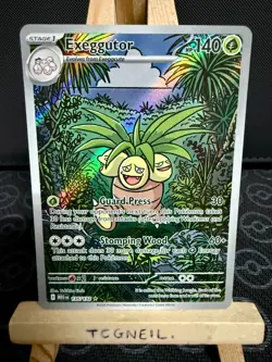 Exeggutor 135/132 - Pokemon TCG Mega Evolution Card - Illustration Rare - EN/NM - Image 1