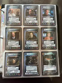 Star Trek CCG: First Edition Enterprise Collection - 18 Card Complete Foil Set - Image 1