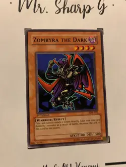 ZOMBYRA THE DARK - 1st EDITION SYE-022 ENGLISH Yu-Gi-Oh! CARD COMMON KONAMI - Image 3
