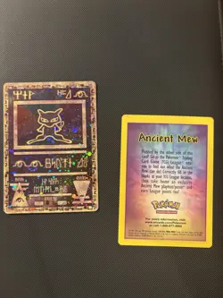 Pokemon TCG Ancient Mew Holo Promo Card Collectible Mint Condition - Image 1