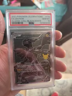 Pokemon TCG Zekrom Celebrations Classic Collection Holo Ultra Rare Card 114/114 - Image 1