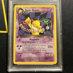 PSA 10 1st Edition Dark Hypno 26/82 -Vintage Rare Pokemon Card- Team Rocket - Image 2