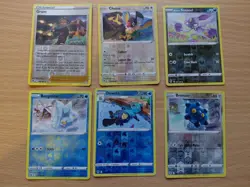 Pokemon Trading Card Game TCG Astral Radiance Reverse Holo Bundle Job Lot X 6 - Image 1