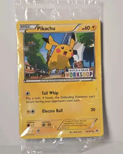 Pokemon Card Pikachu Build a Bear Promo Trading Card TCG SEALED NEW - Image 5