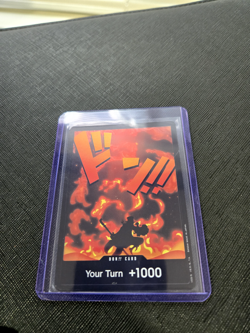 DON!! Card (Portgas.D.Ace) (Devil Fruits Collection Vol. 2) One Piece Promotion - Image 1