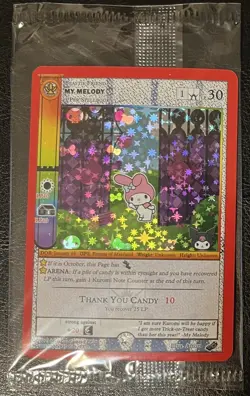 NYCC 2023 MetaZoo Promo Card My Melody Cryptid Carnival Foil Holo RARE SEALED - Image 1