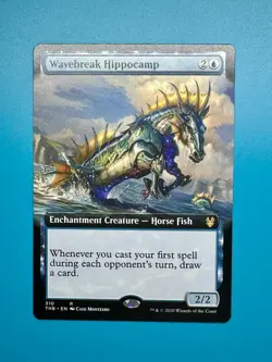 MTG - THB - Wavebreak Hippocamp (Extended Art) Near Mint #310 - Image 1