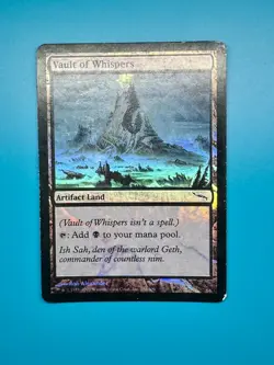 Vault Of Whispers Mirrodin MTG Magic FOIL MP - Image 1