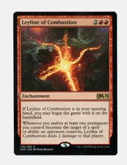 Leyline of Combustion - MTG Magic the Gathering - Core Set 2020 M20 - Image 1