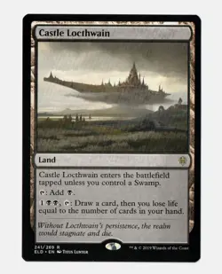 Castle Locthwain - Throne of Eldriane ELD - MTG Magic - #241 - Regular - Rare - Image 1