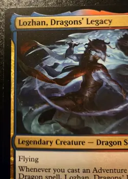 Lozhan, Dragons' Legacy 281/361 Uncommon Battle For Baldur's Gate MTG - Image 2