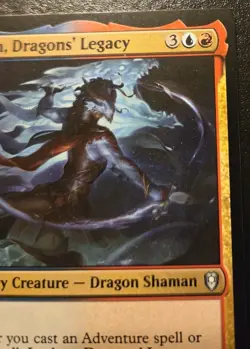 Lozhan, Dragons' Legacy 281/361 Uncommon Battle For Baldur's Gate MTG - Image 3