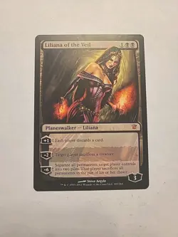Liliana of the Veil [Innistrad] Magic the Gathering LP MTG - Image 1