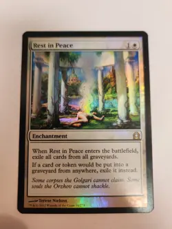 Rest in Peace FOIL Return to Ravnica Magic The Gathering Near Mint NM MTG - Image 1