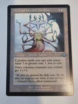 MTG - It That Heralds the End Retro Frame - Modern Horizons 3 - Image 1