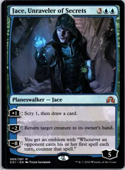 Jace, Unraveler of Secrets M Shadows over Innistrad 69 LP - Image 1