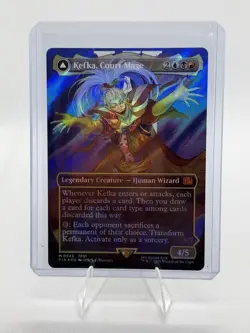 Kefka, Court Mage (0543) (Borderless) (Surge Foil) Final Fantasy Foil - Image 1