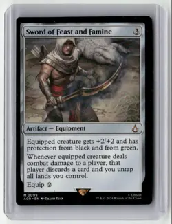 2024 MTG - Universes Beyond: Assassin's Creed Sword of Feast and Famine Regular - Image 1
