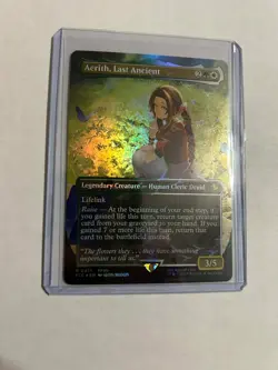Aerith, Last Ancient Chocobo Track Foil NM/M Final Fantasy Magic MTG - Image 4