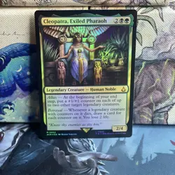 Cleopatra, Exiled Pharaoh #0052 Universes Beyond: Assassin's Creed FOIL NM - Image 1